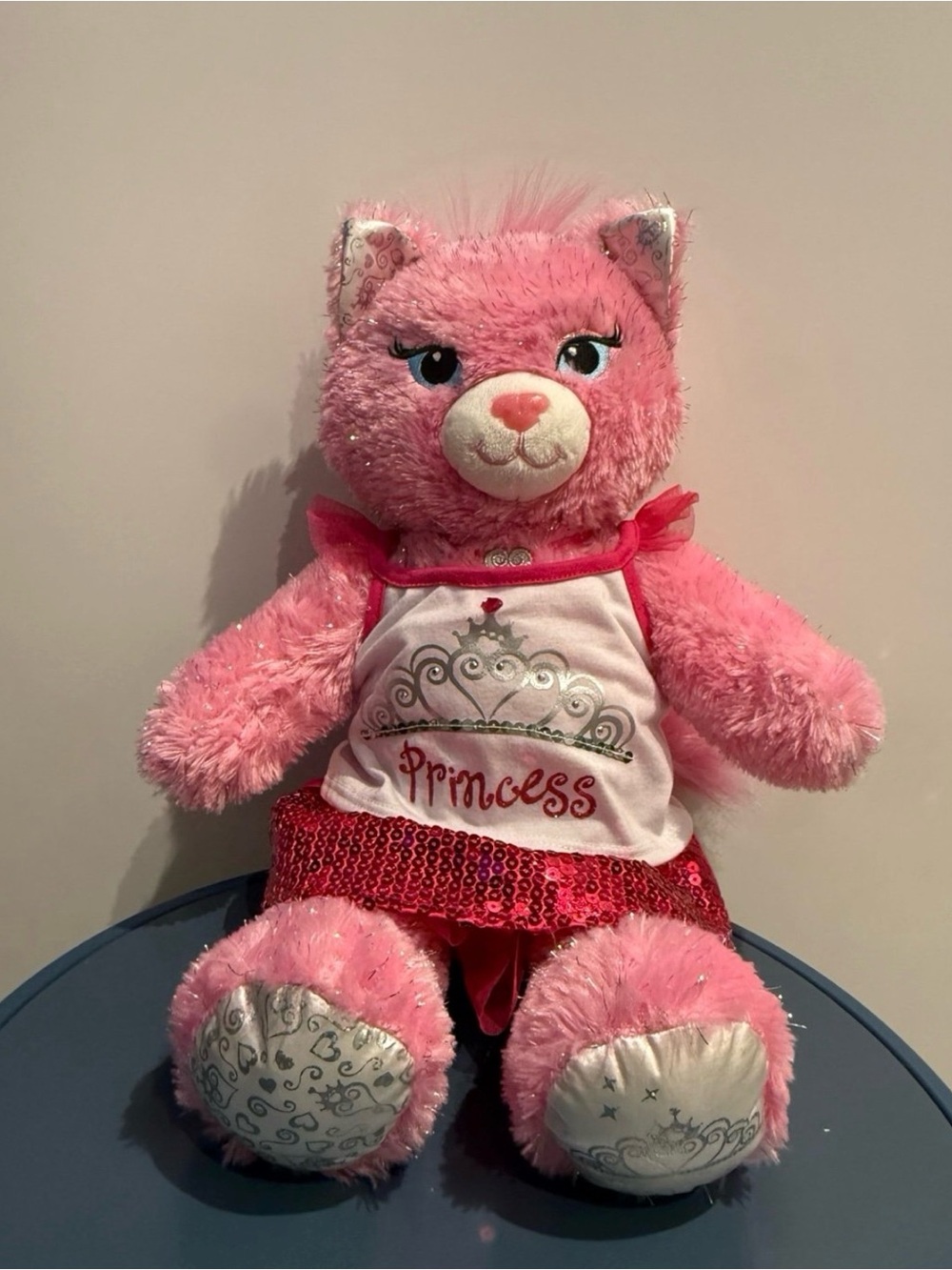 Build-A-Bear Workshop: 2006 Purrincess Kitty Cat Plush w/ Outfit - 17”
